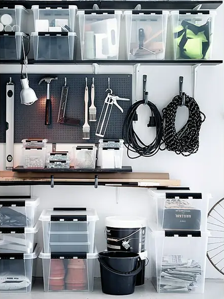 Heimilið og geymslan