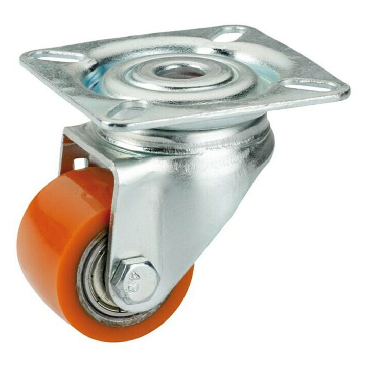 Snúningshjól TG PU 58x35mm 100kg