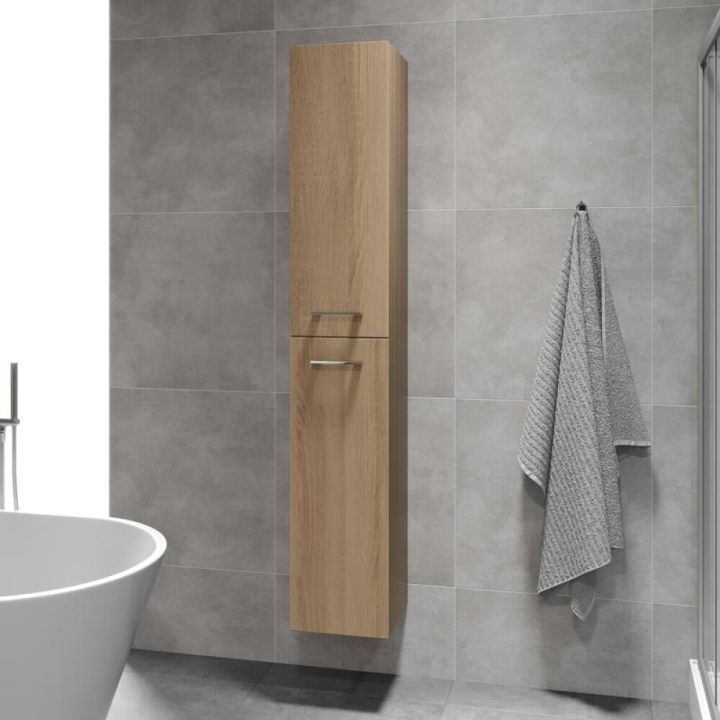 Háskápur 32x186x30cm Camden eik