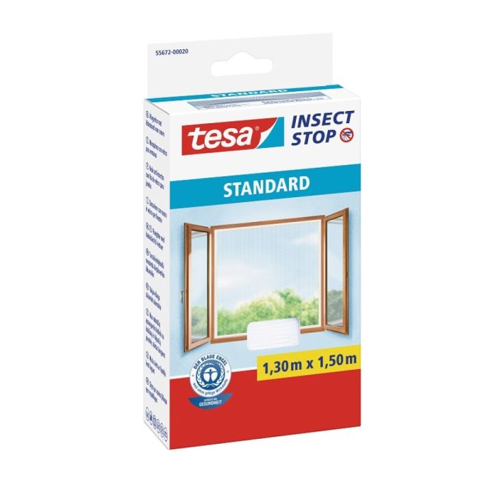 Skordýranet  150x130cm Tesa Insect Stop Comfort hvítt