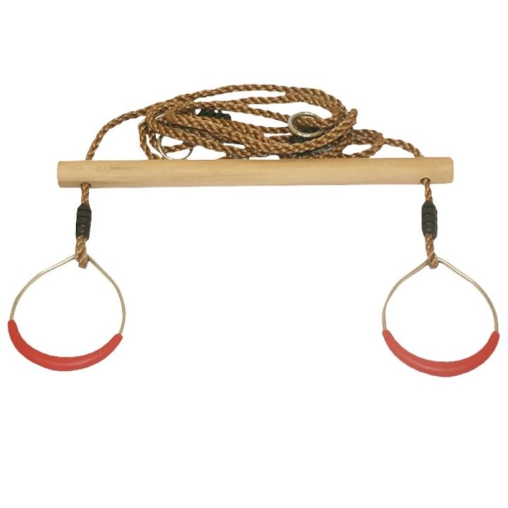 Trapísu róla með hringjum 1,8m Nordic Play