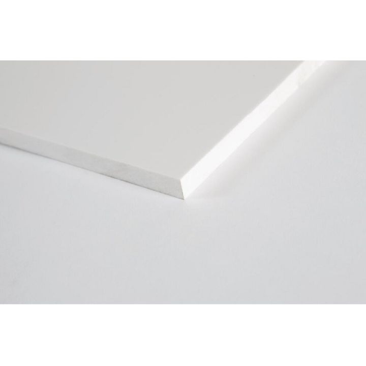Plastplata 750x1000x5mm Rias PVC Foamlux hvít