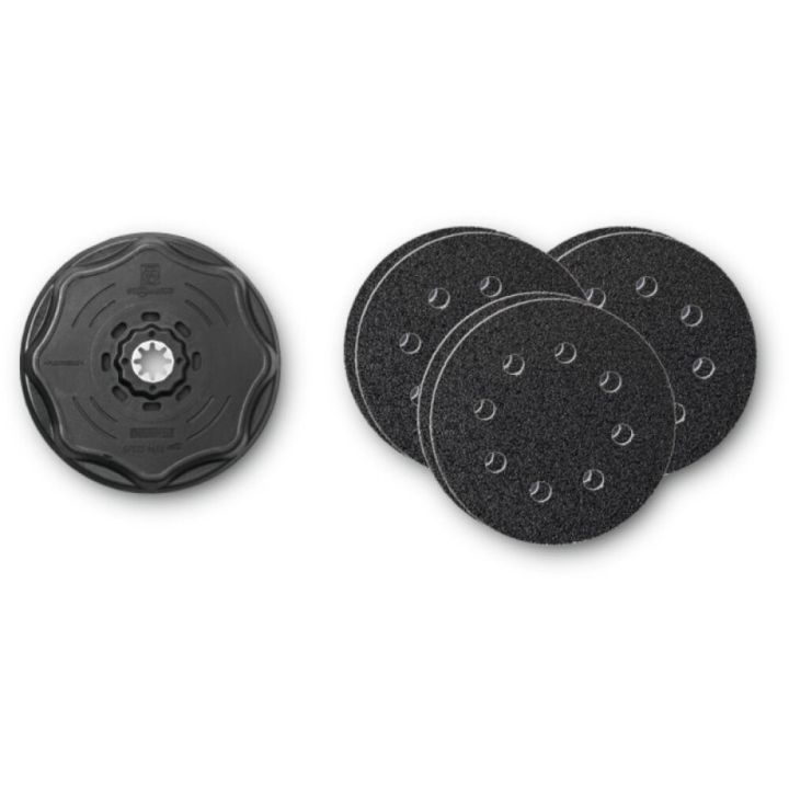 Slípisett 115mm K60/80/180 Fein