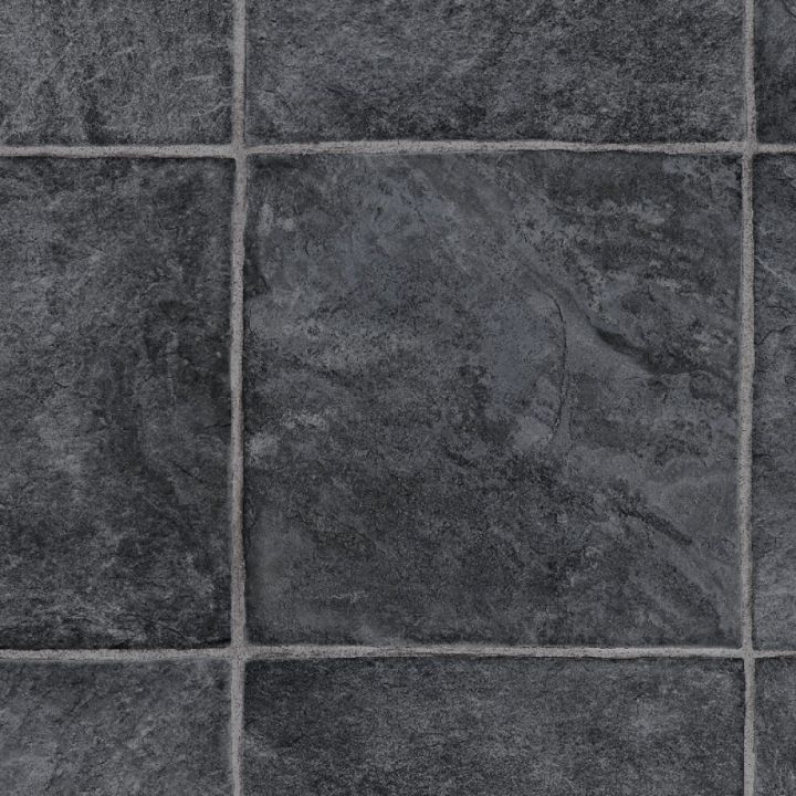 Gólfdúkur vínyl Basaltina Iconik dökkgrár 400cm (verð á m²)