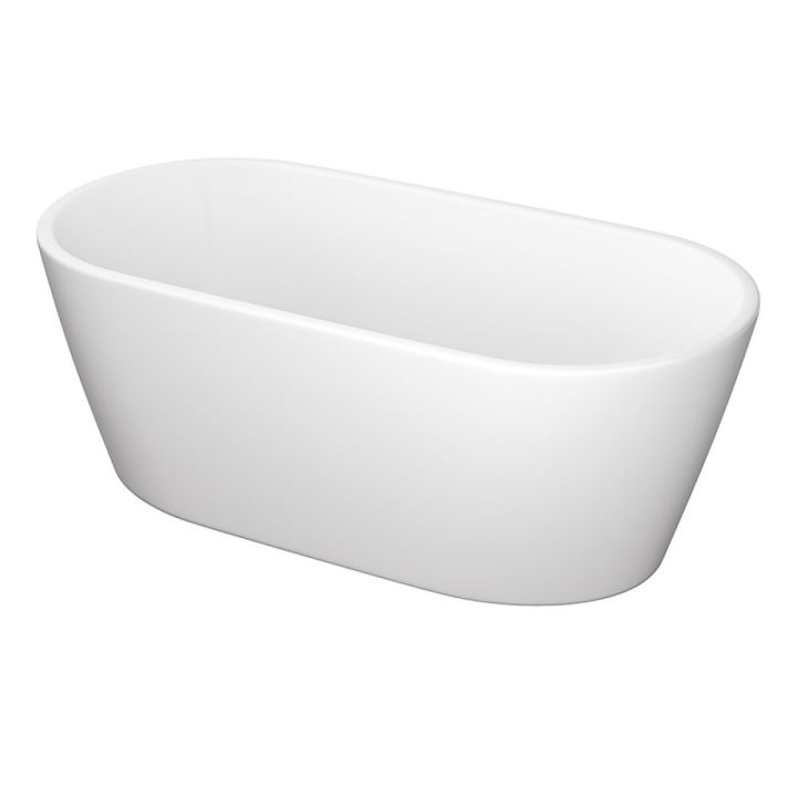 Baðkar frístandandi Visby hvítt 160x75 cm Camargue