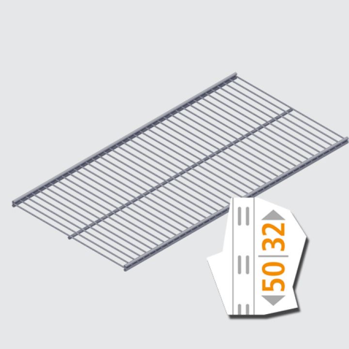 Hilla grind Element System Twin 90x40cm hvít