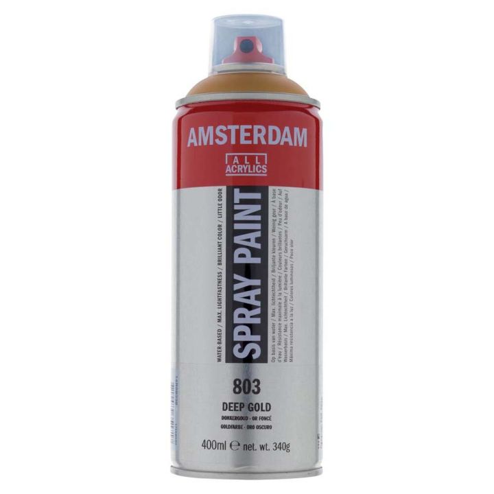 Akrýlsprey 400ml Amsterdam Deep Gold