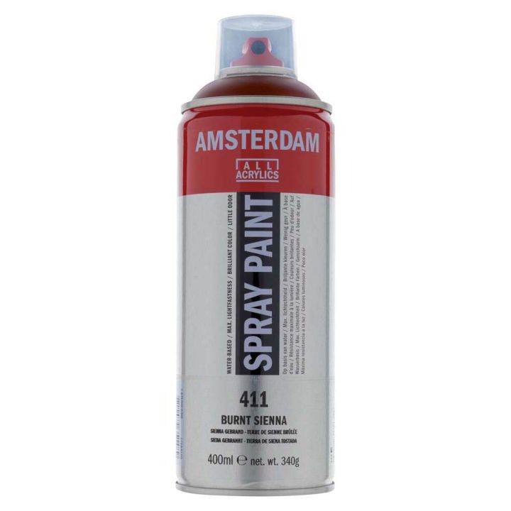 Akrýlsprey 400ml Amsterdam Burnt Sienna