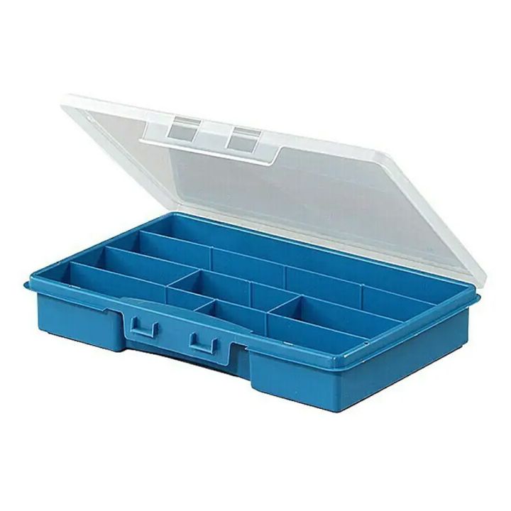 Smáhlutabox 7 hólf Lockweiler blár