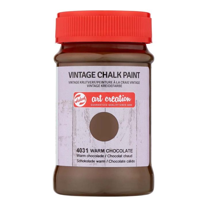 Kalkmálning Vintage Chalk 100ml Warm Chocolate