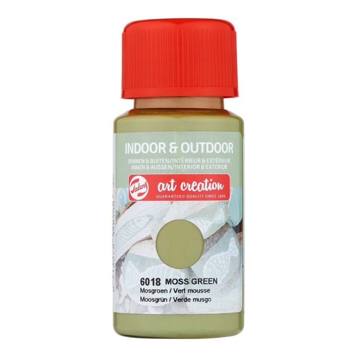 Föndurmálning inni og úti 50ml Moss Green