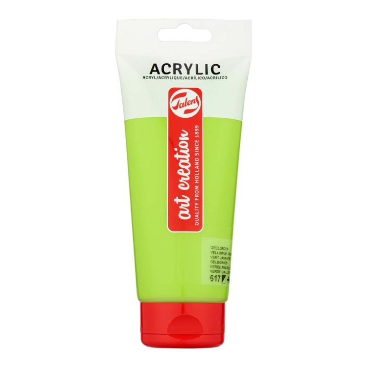 Akrýlmálning 200ml túba Yellowish Green