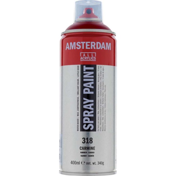 Akrýlsprey 400ml Amsterdam Carmine