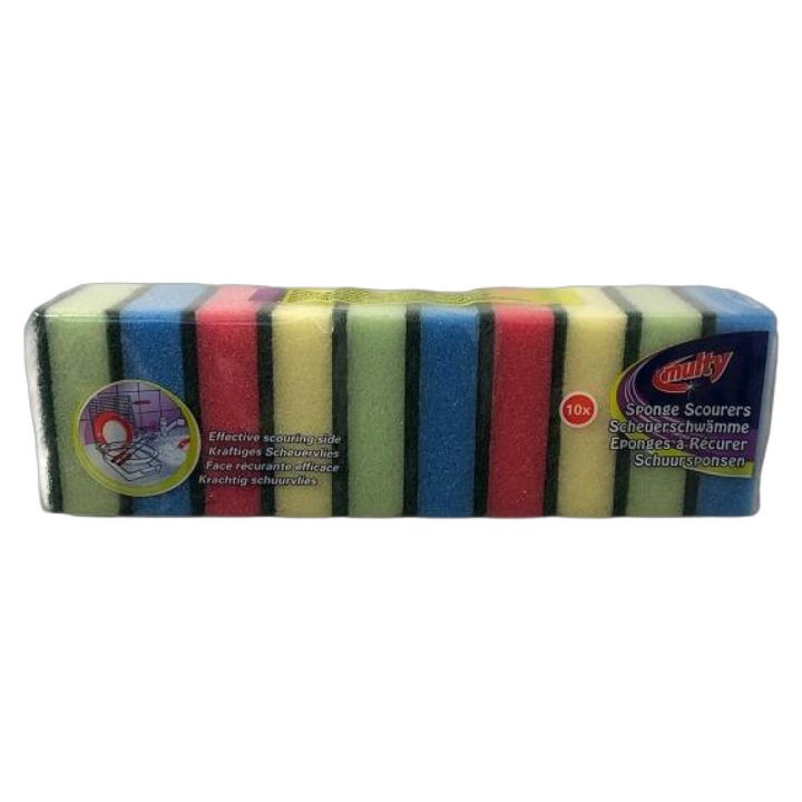 Pottasvampar 10stk Multy