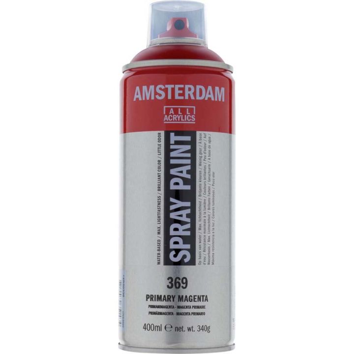 Akrýlsprey 400ml Amsterdam Primary Magenta
