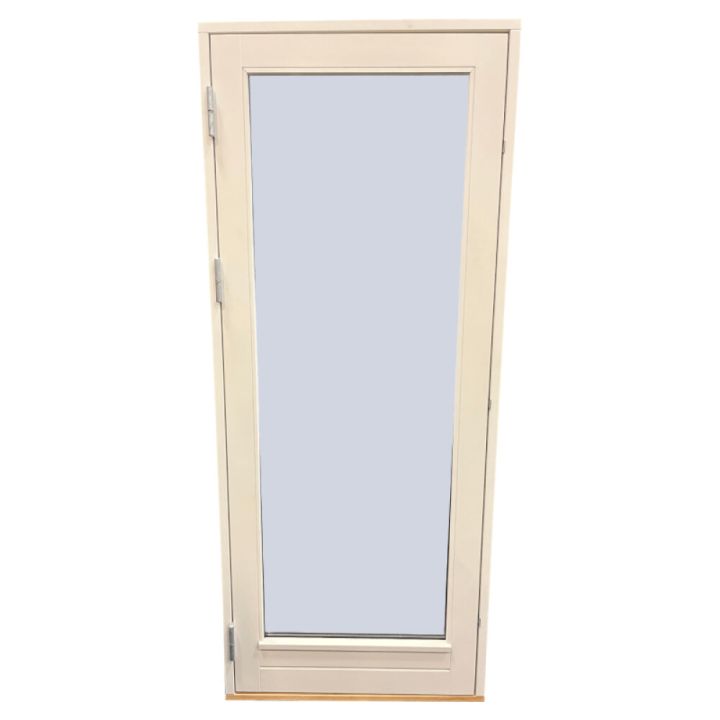 Svalahurð V/út m/gleri 2115 x 880 mm hvít