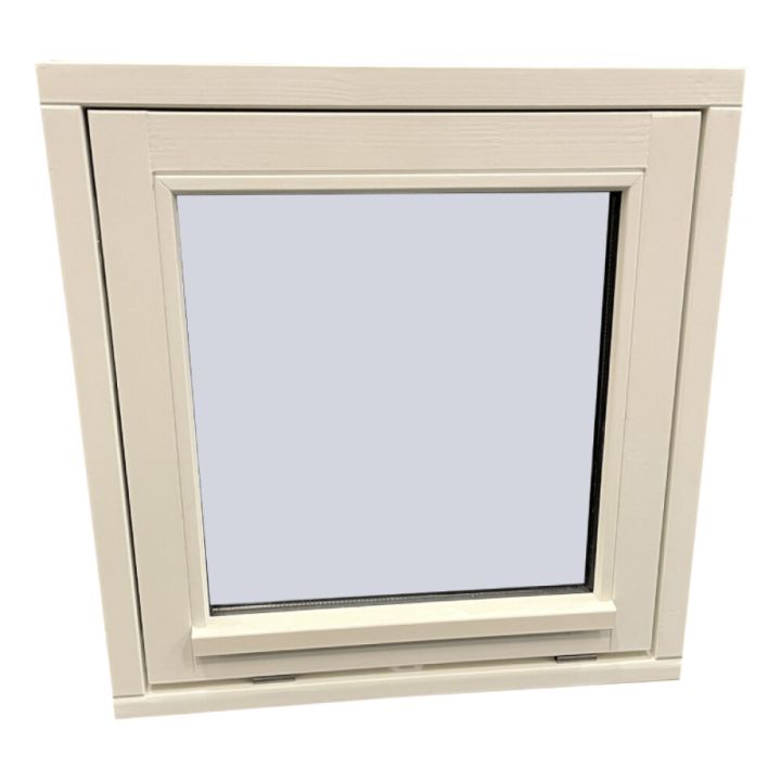Gluggi toppstýrður 550 x 550 mm hvítur
