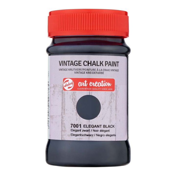 Kalkmálning Vintage Chalk 100ml Elegant Black