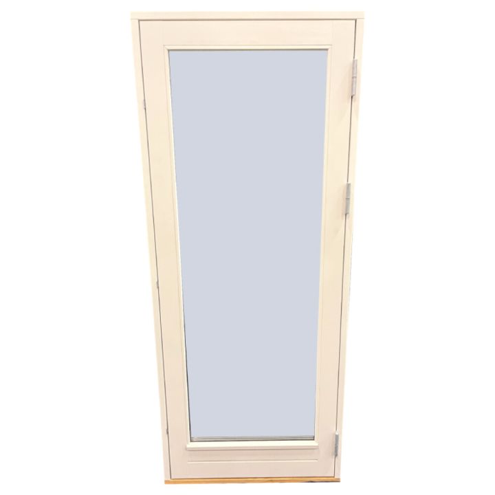 Svalahurð H/út m/gleri 2115 x 880 mm hvít