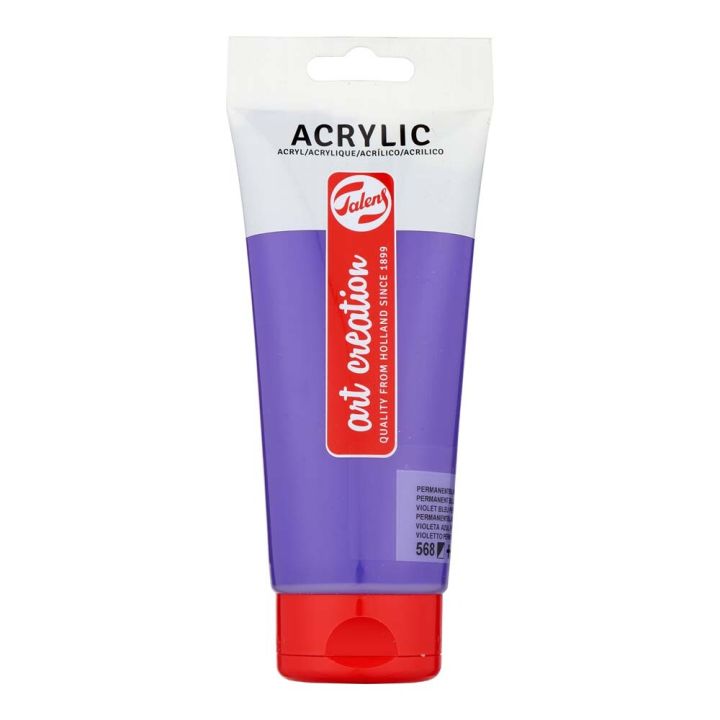 Akrýlmálning 200ml túba Permanent Blue Violet