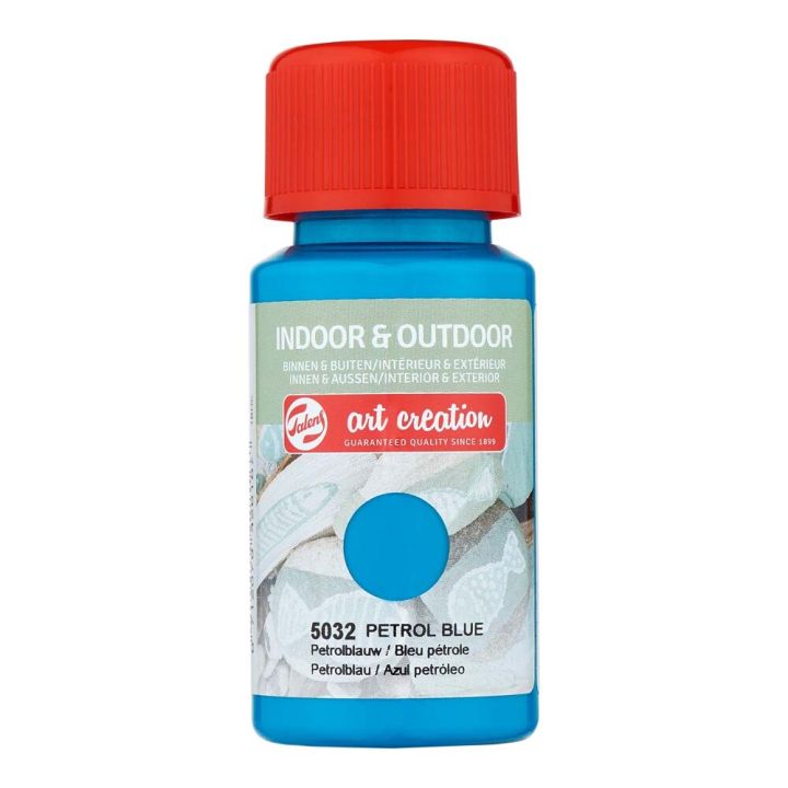 Föndurmálning inni og úti 50ml Petrol Blue