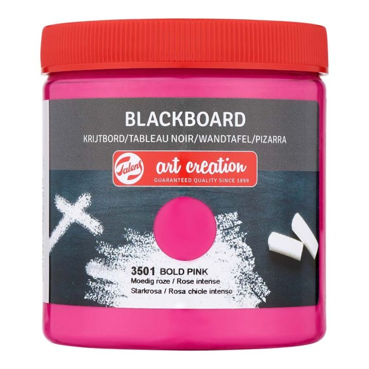 Krítartöflumálning Blackboard 250 ml Bold Pink