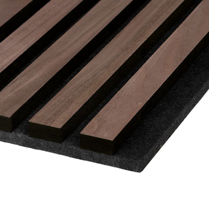 Hljóðdempandi plata hnota 3000x605x22 mm