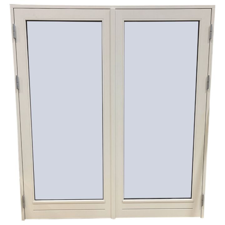 Svalahurð tvöföld V/út vinstri m/gleri 2115 x 1880 mm hvít