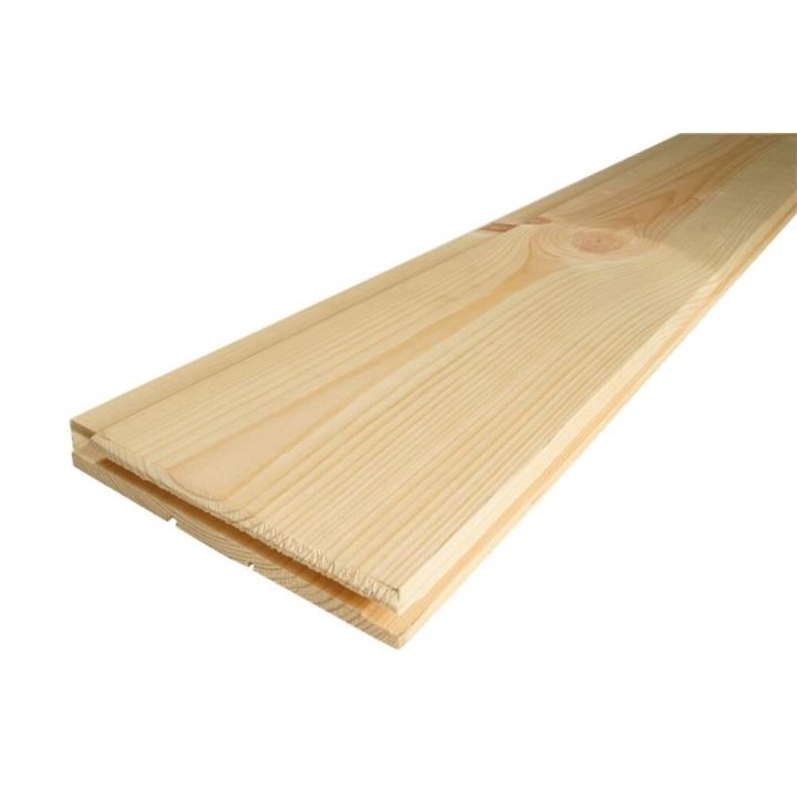 Lofta- og veggþiljur fura 3600x125x19mm 2,37 m²