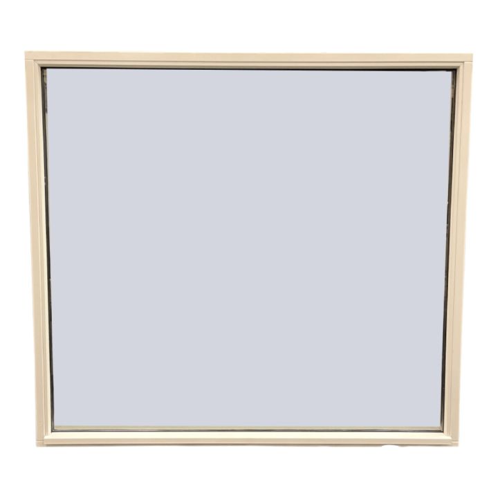 Gluggi fastur 1300 x 1430 mm hvítur