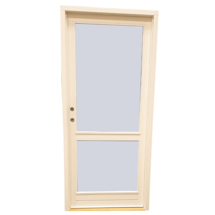 Útihurð V/inn m/2x1 gleri 2115 x 948 mm hvít 