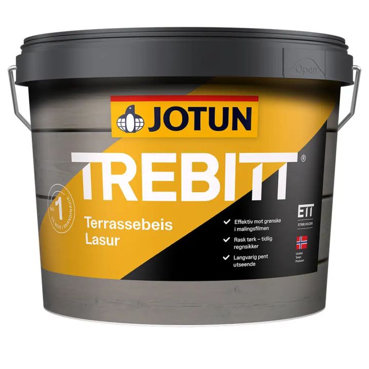 Viðarvörn Trebitt glær 9L Jotun