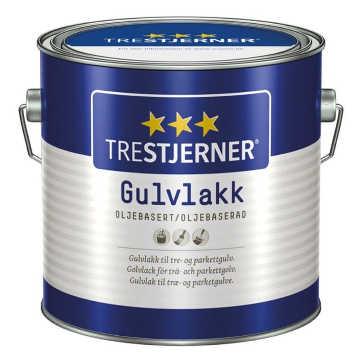 Gólflakk Olíugrunnað glært 750ml Jotun