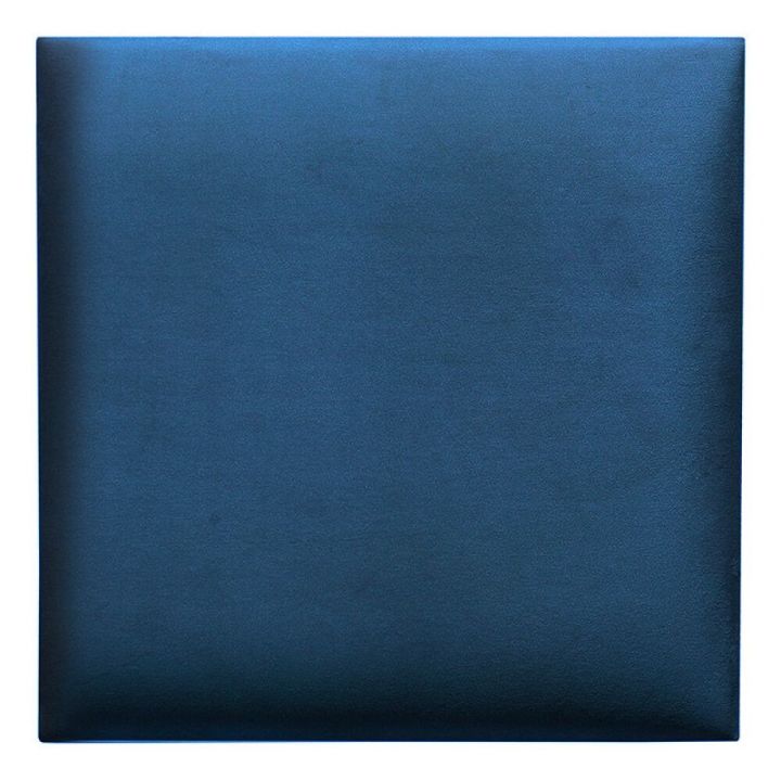 Veggpúði fyrir rúmgafl velvet 81 30x30 blár