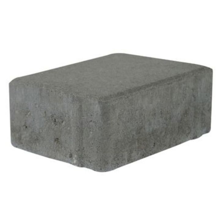 Sléttur steinn/hella14x10.5x5cm IBF Grár