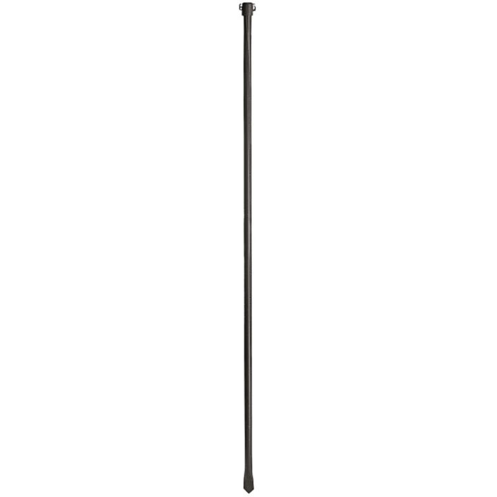 Girðingarstaur H:125 cm Ø20 mm NHS svartur
