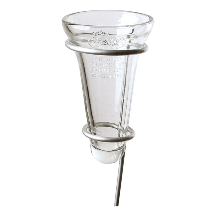 Regnmælir gler Ø12x132,5 cm Garden Life