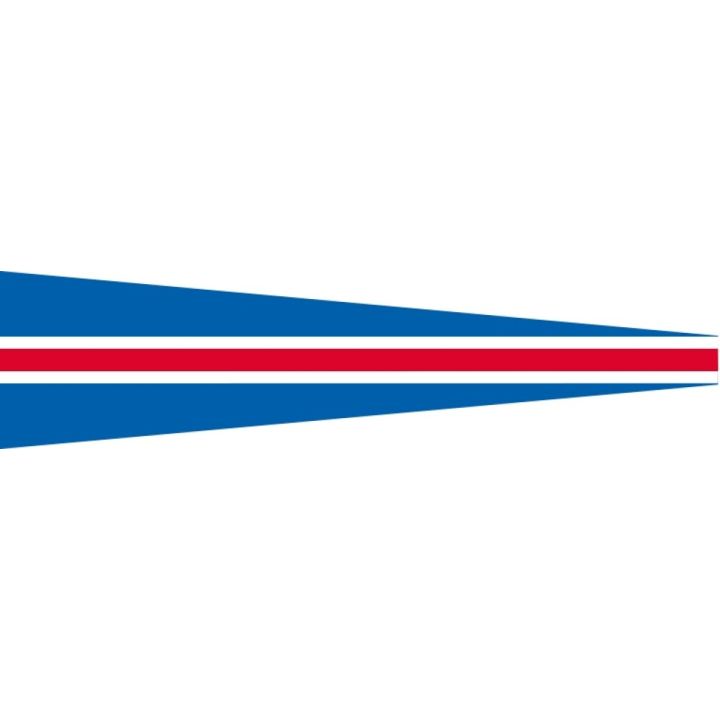 Fánaveifa Íslenski fáninn 200x50 cm