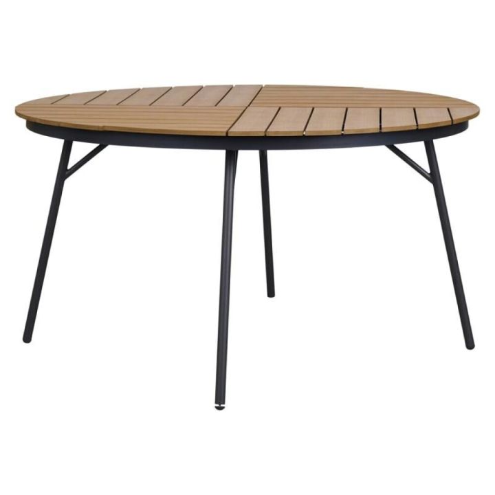 Garðborð Ø138 cm Sunfun Jasmin tekk