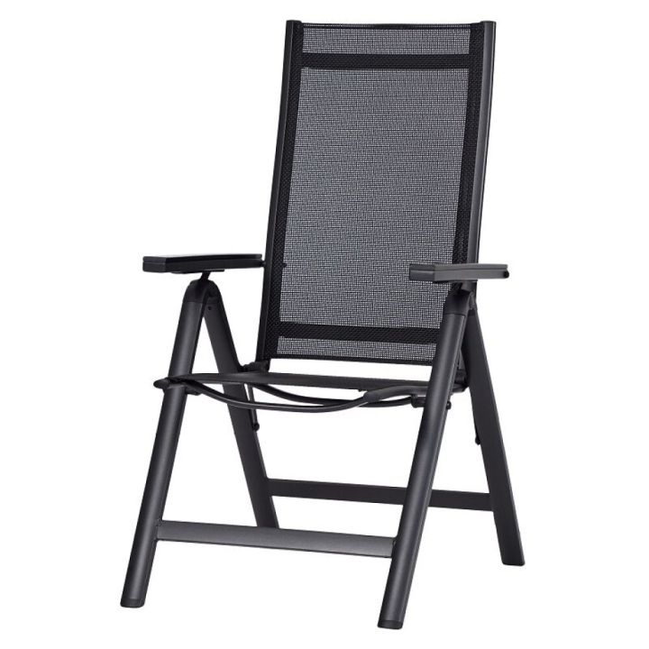 Garðstóll stillanlegur Sunfun Ralph svartur