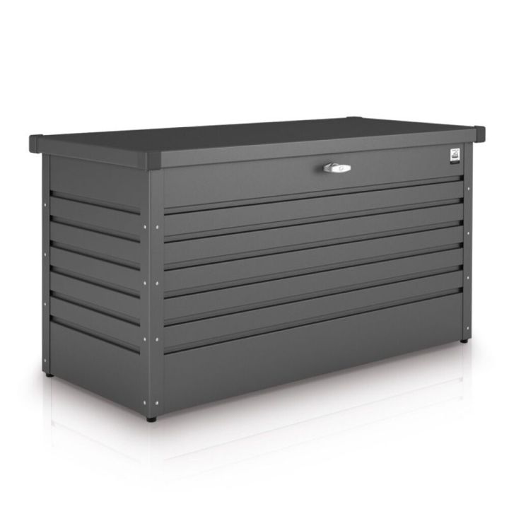 Sessubox 134 x 62 cm Leisuretime box 130 dökkgrár