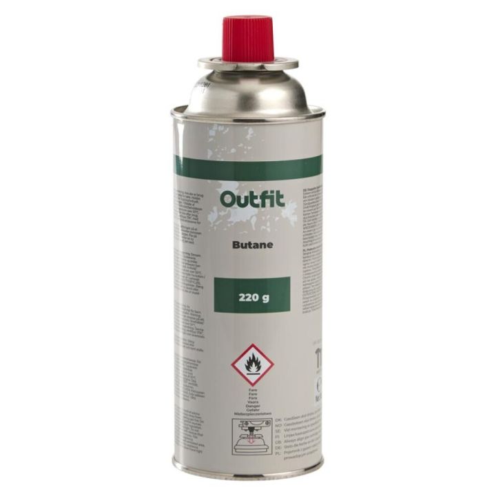 Gasflaska fyrir gashellu 220g Outfit