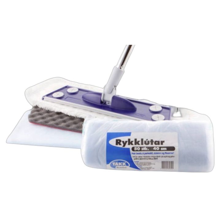 Rykmoppusett 40cm Takk