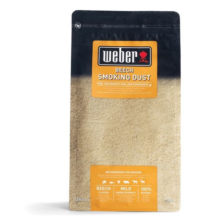 Reykviðarspónn beyki 500 gr Weber