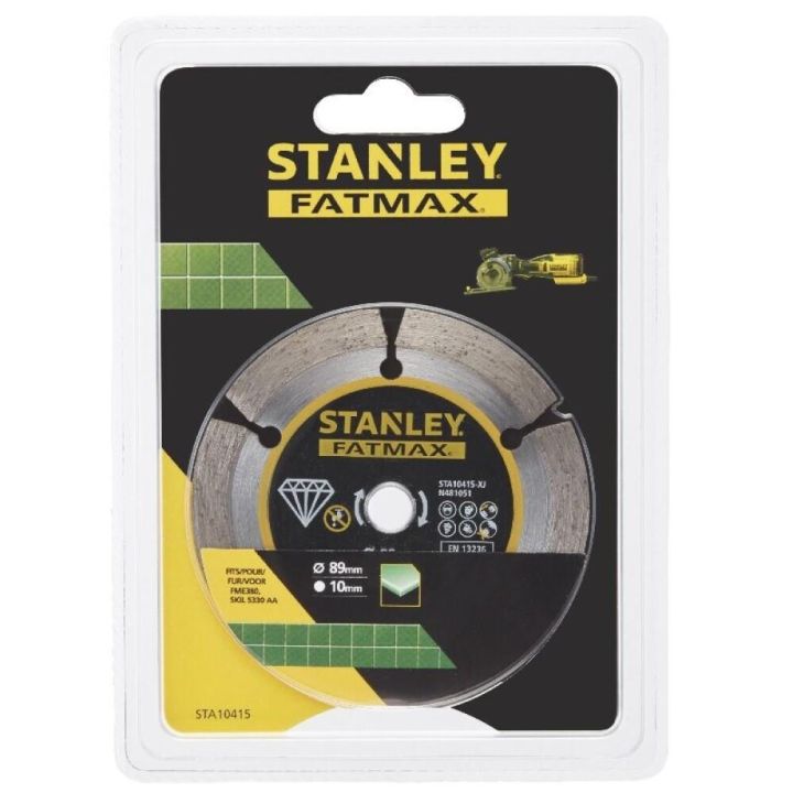 Hjólsagarblað 89x10mm demants Stanley