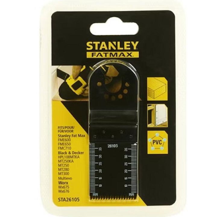 Sagarblað fyrir fjölnotavél 32x40mm fyrir tré Stanley