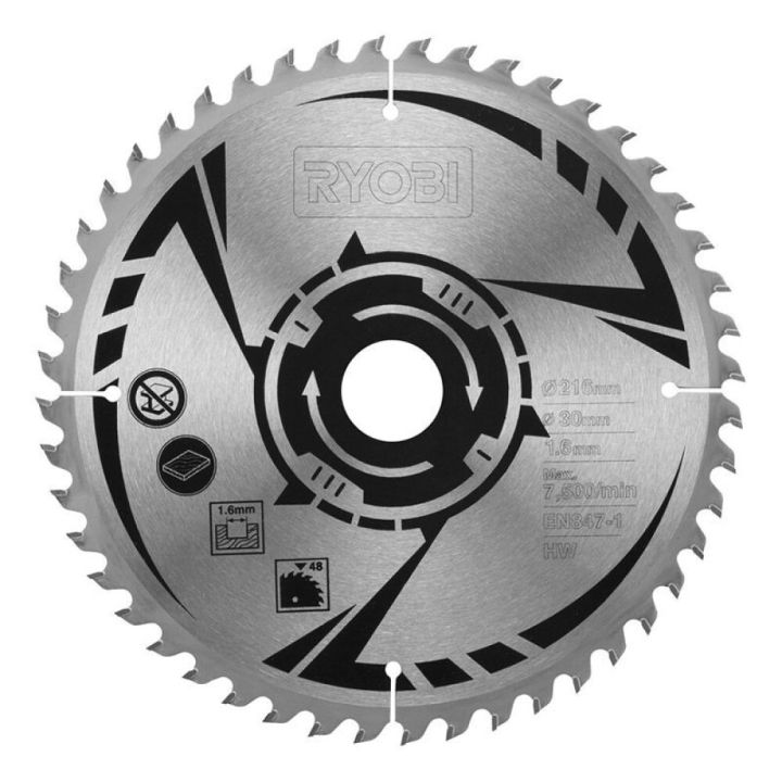 Hjólsagarblað 216x30mm (48) Ryobi SB216K16T48A1