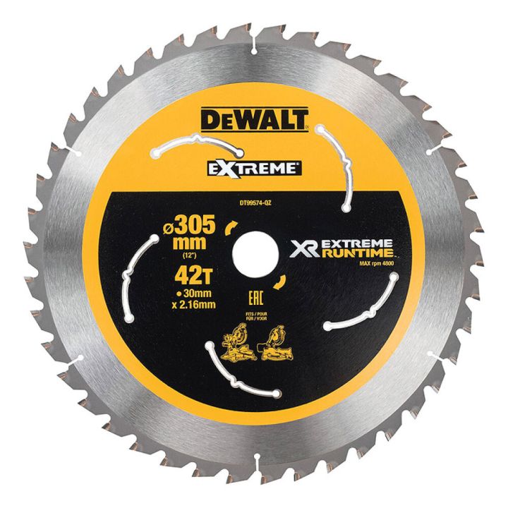 Hjólsagarblað 305x30x42T DeWALT