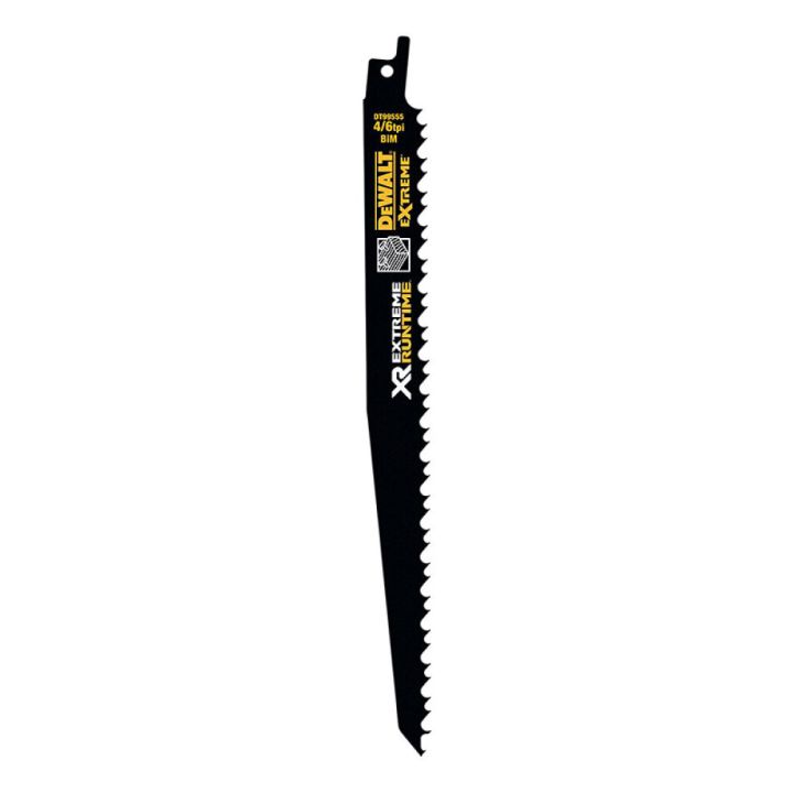Sverðsagarblað 230mm 6TPI 5stk DeWALT