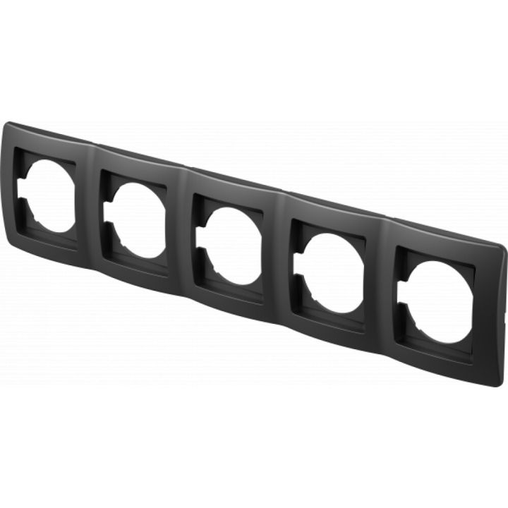 Rammi 5 faldur láréttur Ekonomik svartur